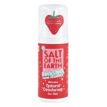 Salt of the earth Deodorant naturale Rock Chick Sweet Strawberry Spray (natürliches Deodorant) 100 ml