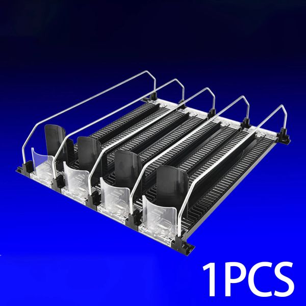 Beverage Organizer Fridge Soda Can Refrigerator Drink Replenishment Pusher Tool Tray Dispenser Storage Pantry Propeller