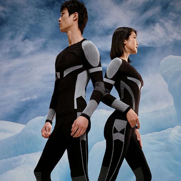 Quick Ski Quick Drying Fitness Outdoor Cycling Tight Fitting Suit, Men&#039;s And Women&#039;s Long Sleeved Pants Sports Suit
