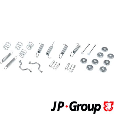 Accessory Kit, parking brake shoes JP GROUP 4863952510