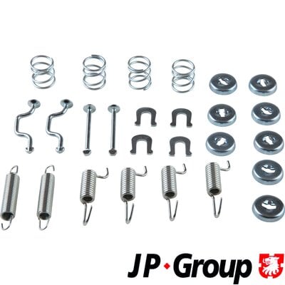 Accessory Kit, parking brake shoes JP GROUP 4864005410