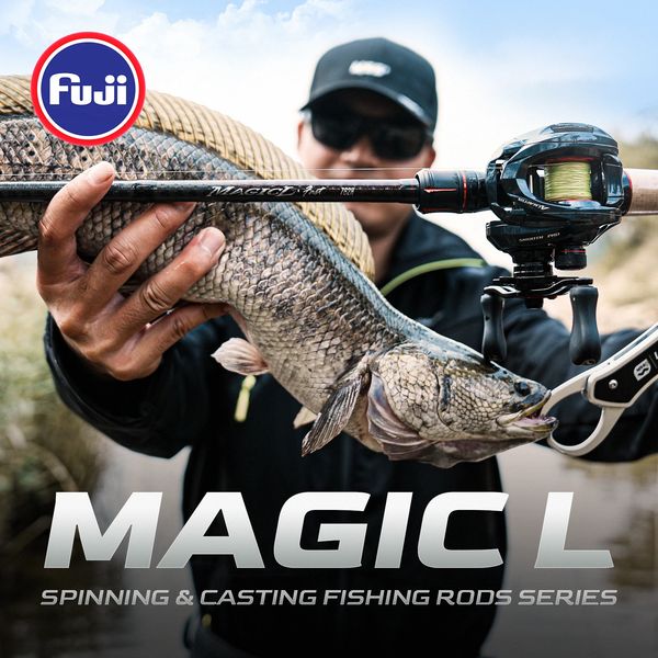 HANDING Magic L Spinning Casting Fishing Rod 198244M ULLMLMHM 2 PCS Pole MFF Lure Weight 1540G 241115