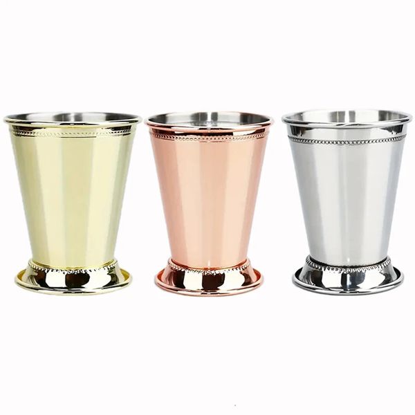 380ml Mint Mug Stainless Steel Cocktail Mixed Drinks Martini Mojito Drink Bar Party Beer Mugs Wine Glass y241120