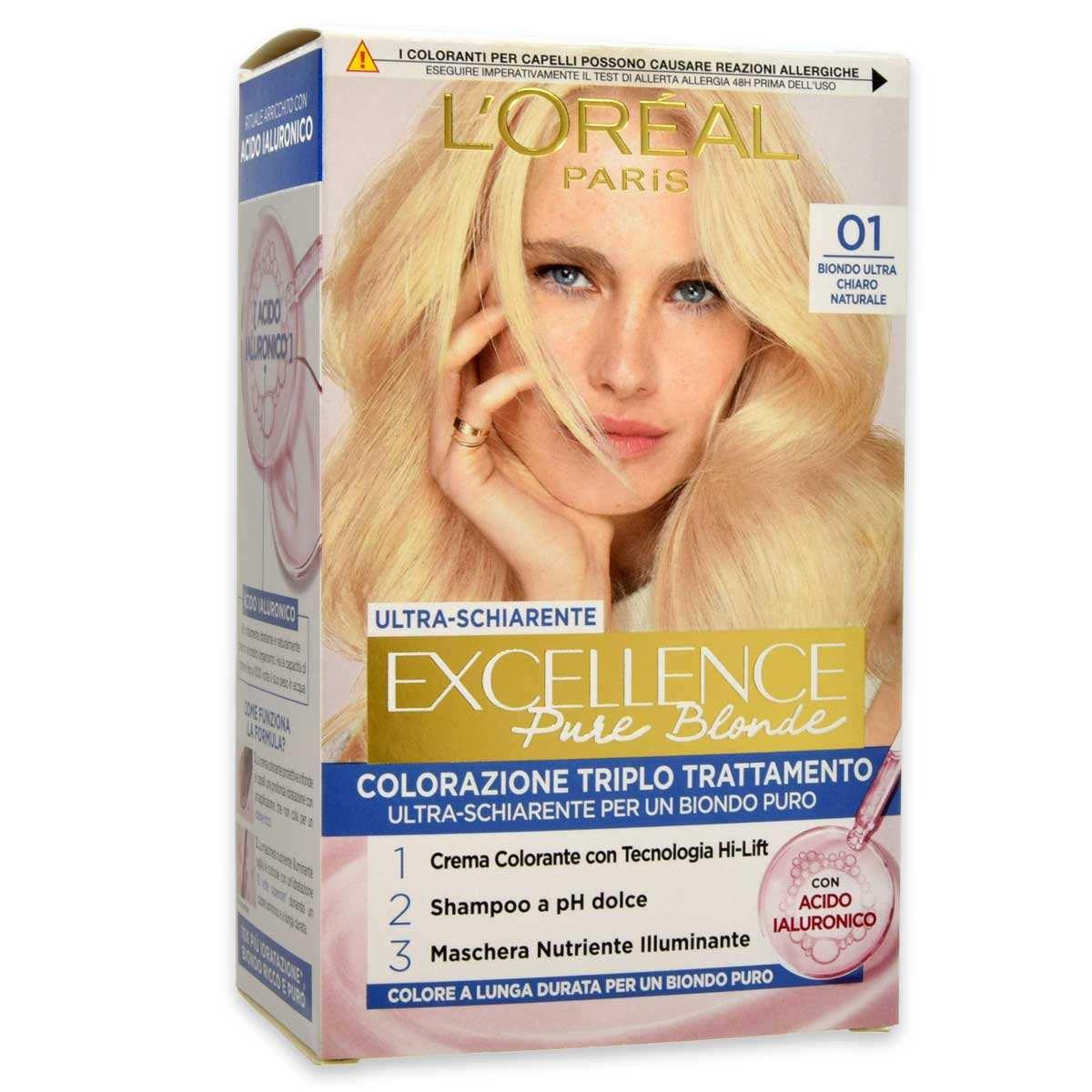 L'Oréal Excellence Triple Treatment Farve nr. 01