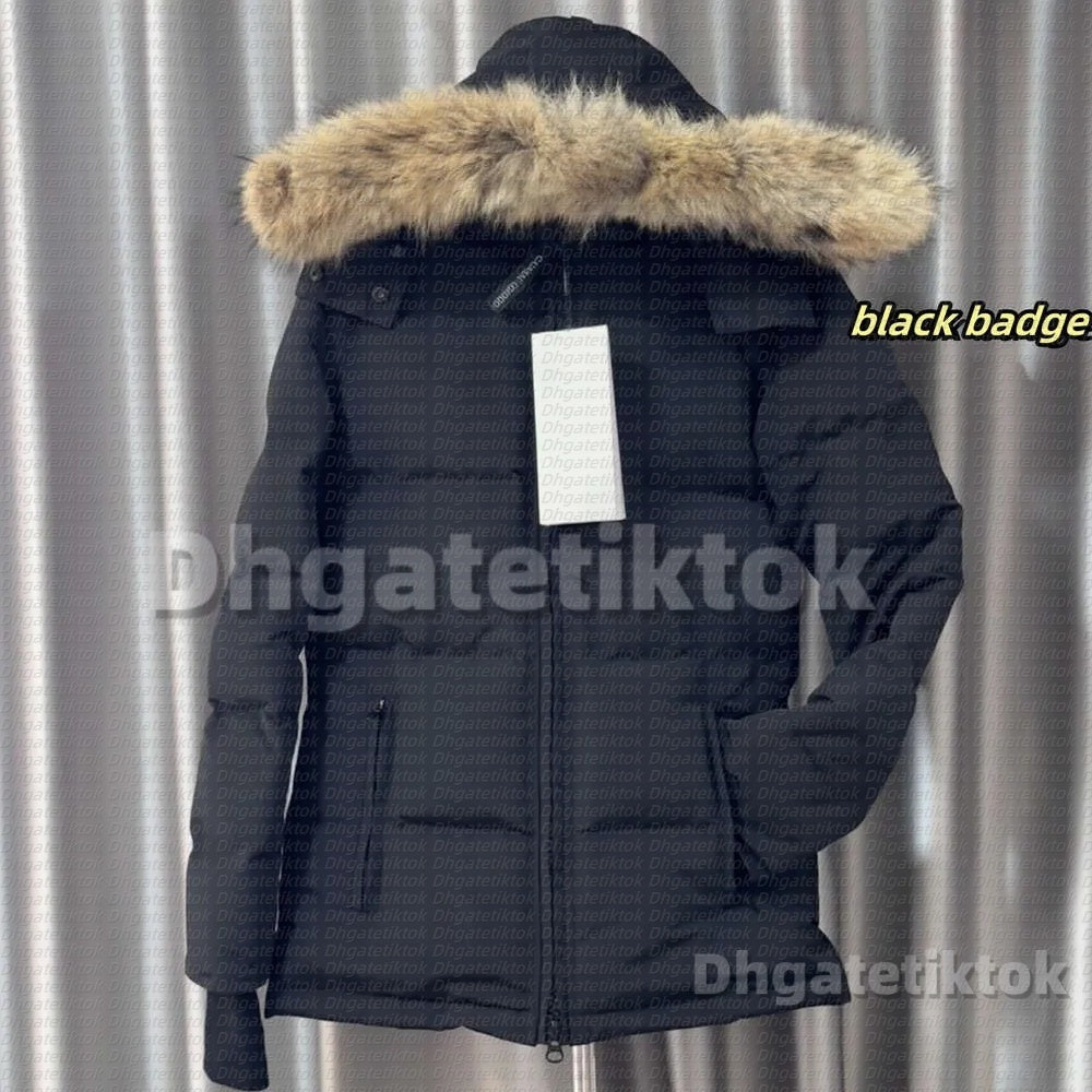 Designer canada Women Winter Windproof Down Jackets Designer Femme Puffer Outdoor Windbreaker Jassen Outerwear Hooded Fourrure Manteau Down Hiver Pa