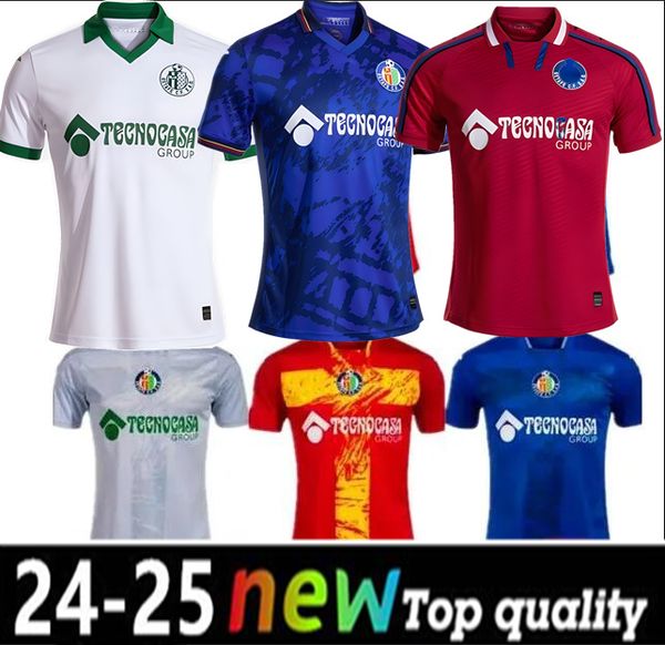 24 25 Getafe Soccer Jerseys Mayoral Latasa Greenwood 2023 24 Jaime Mata Unal Alena Maksimovic Arambarri Milla Jose angel Football Shirts Men