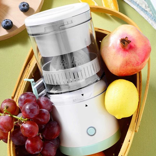 Juicers Portable Electric Juicer Electric Juicer Orange Juice Squeezer Fruit Juicer Household Orange Lemon Blender USB Charging Kitchen J241