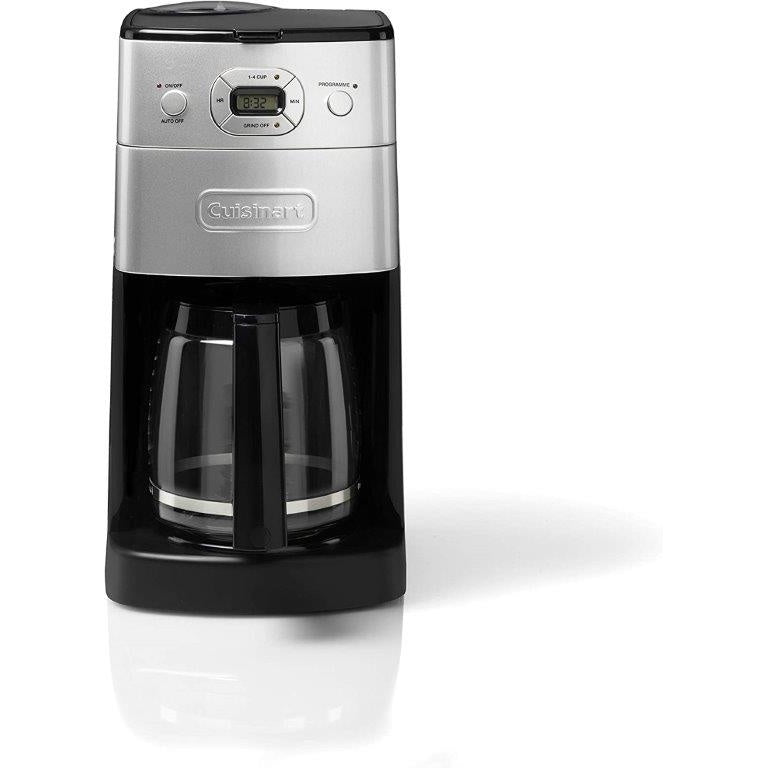 Cuisinart DGB625BCU Grind and Brew - 12 Cup Glass Carafe - Black