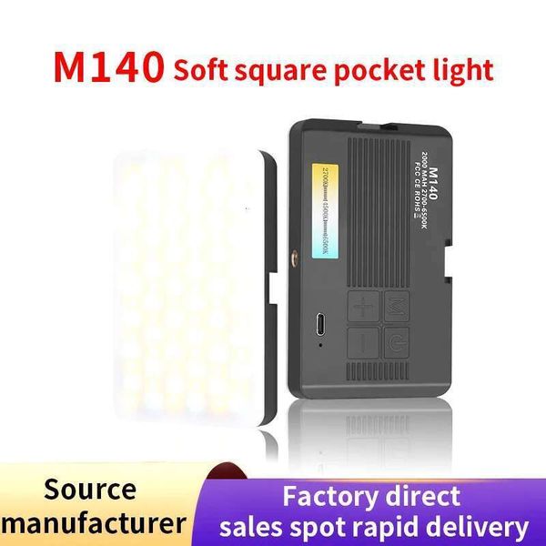 Portable Selfie Light with 2000mAh Rechargeable Battery Type-C Charging CRI 85+ LED Video Lights for Phone-Tablet-Laptop