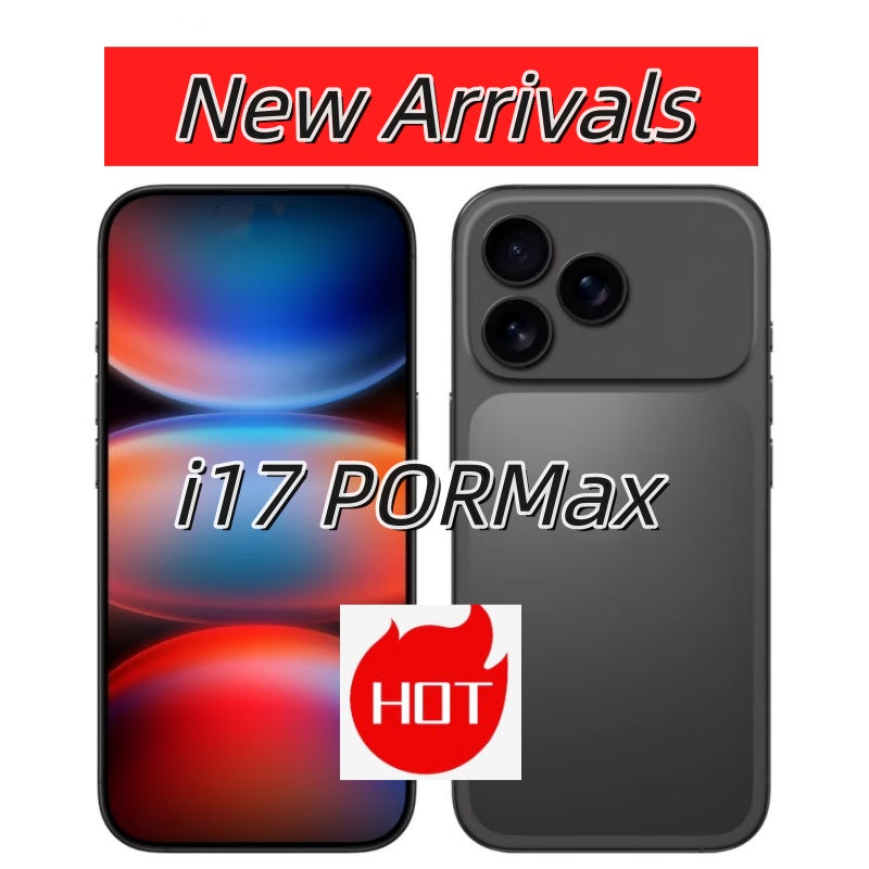 i17 i16 Pro Max series smartphones with 12GB RAM, 1TB storage and a 6.9-inch display Android operating system - facial recognition High-end customiz