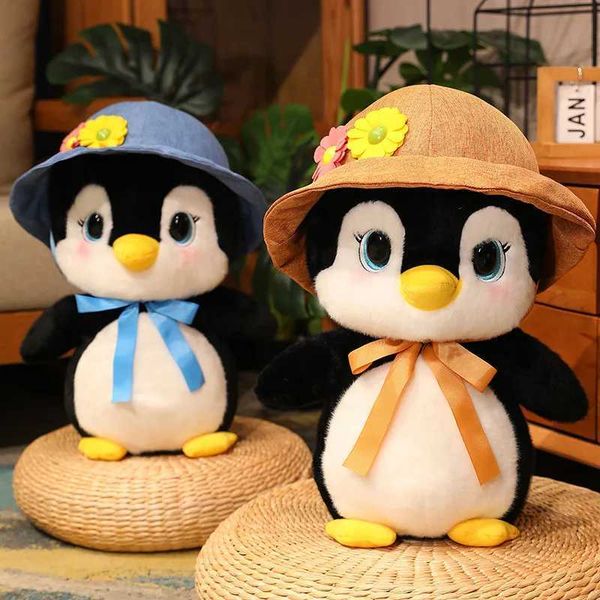Plush Dolls New Kawaii Soft Penguin Plush Toys For Children Stuffed Animal Doll Huggable Toys For Lovers Valentines Day Christmas Gift J2412