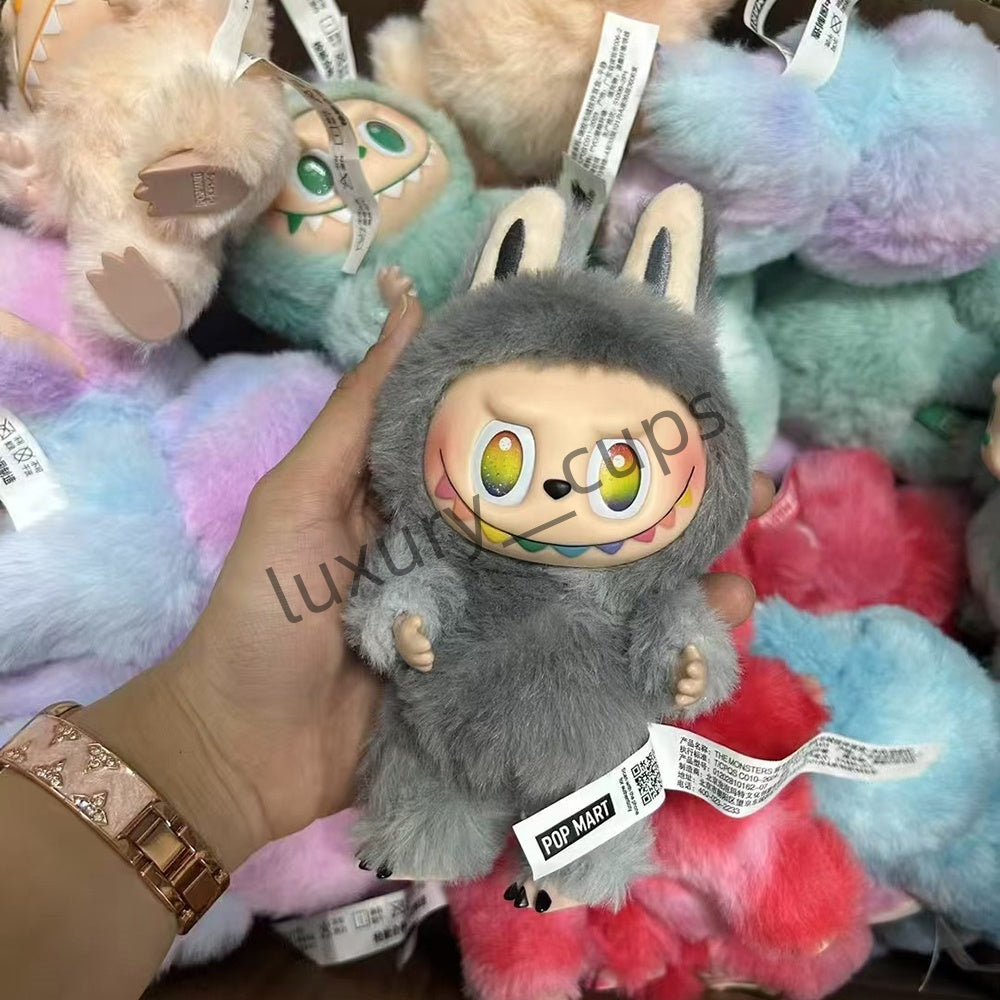 QR Code Best Quality Kawaii Monster For Labubu V3 doll The Monsters Blind Box Heartbeat Macaron Vinyl Face surprise Box Keychain Gift