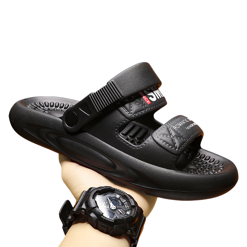 Men&#039;s Slippers Outdoor Sandals Beach Massage Comfortable Slides Thick Soft Clogs Water Shoes Men Casual Shoes Men Home Slippers