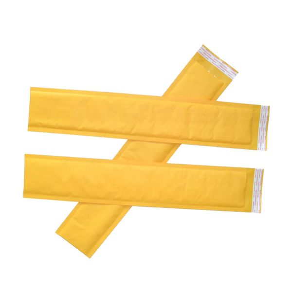 Yellow Kraft Paper Bubble Envelope Bag Thick Self-adhesive Bubble Express Bag Shockproof Cushioning fragile Transport air mailer