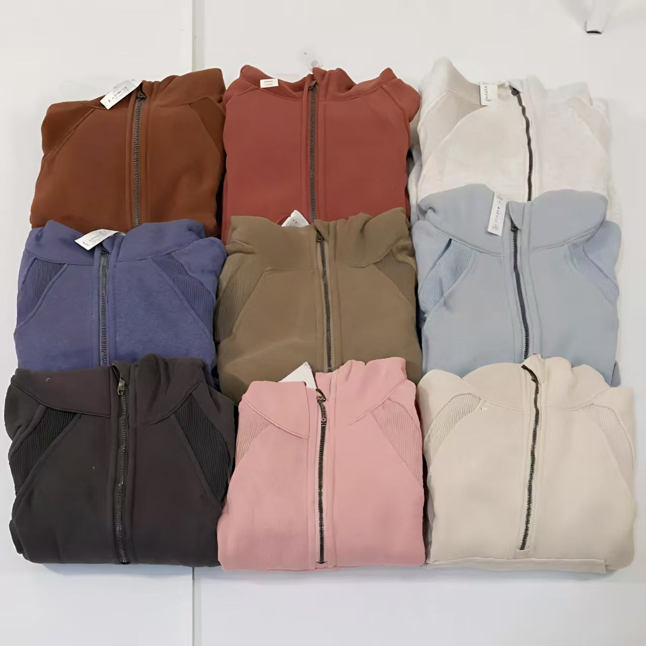 Yoga Women Hoodie set Half Zip collar align sweater zipper pullover loose long sleeve Autumn and winter Ladies designer chothing workout clothes