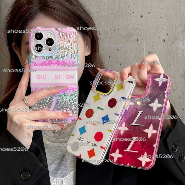 Cell Phone Cases designer Luxury Glitter For Iphone 16 Pro Max 15 14 12 11 max 14pro Fashion Designer Plating Rhinestone Diamond Women Soft