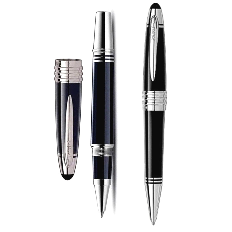 Limited Edition John F Kennedy Dark Blue Metal Ballpoint pen Rollerball Fountain pens stationery office school supplies with Serial Number High qual