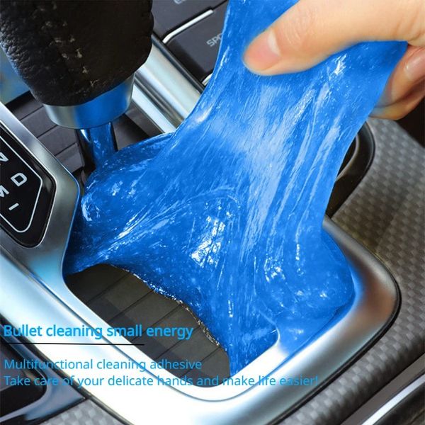 Wash Interior Car Gel Slime for Cleaning hine Auto Vent Magic Dust Remover Glue Computer Keyboard Dirt Cleaner