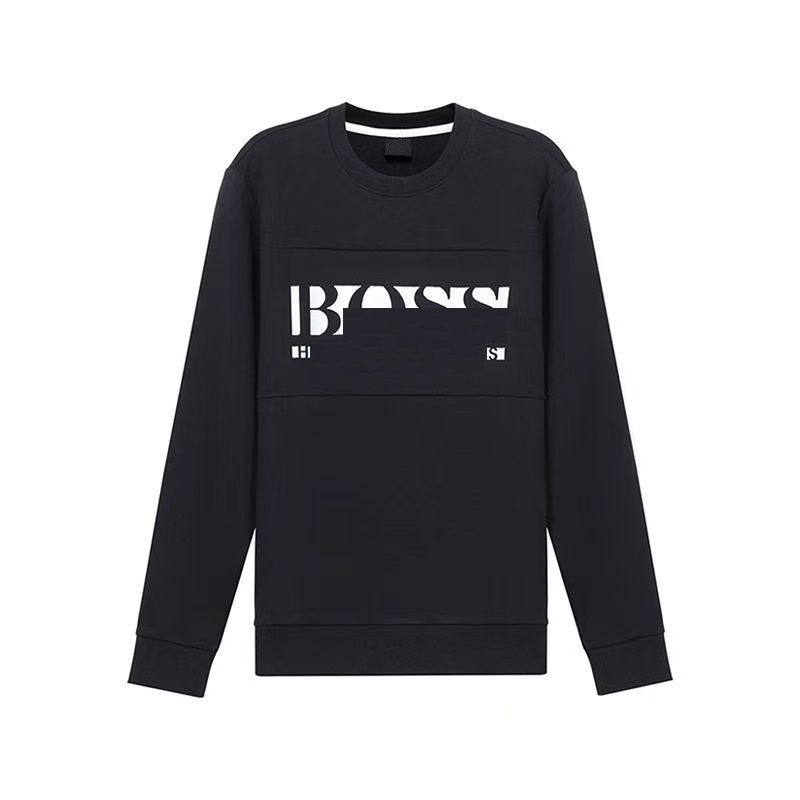 Designer hoodie Mens hoody Bosse Fashion tracksuit Luxury Brand Casual Business loose Pure Cotton keep warm long-sleeved clothes autumn and winter A