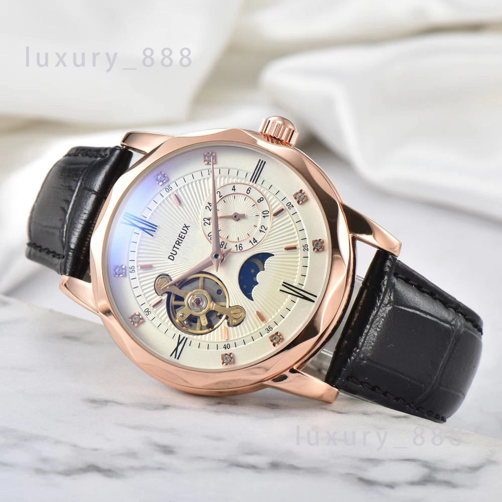 Good Sale Automatic Luxury Watches for Men Designer Mechanical Movement Fashion Daily Waterproof Leather Strap Wristwatches Male Gift AAA Clock