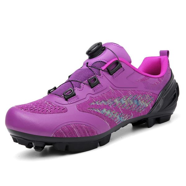 MTB cycling shoes mens sports shoes road cycling boots racing speed cycling sports shoes anti slip Spd mountain cycling shoes 241212