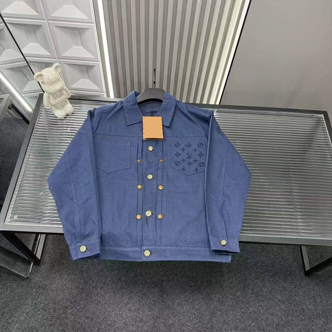 Designer Man Jacket Denim Fur Coats Jackets Winter Coat Hooded Outwears Man Tops Jackets Jeans Windbreaker Asian Size M---4XL