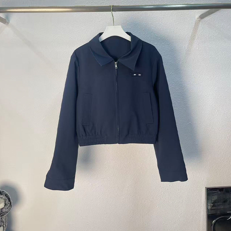 Designer women&#039;s set short shirt pleated short skirt with a youthful campus feel, trendy outdoor outfit