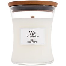 Woodwick Vase en lin - Bougie parfumée - 85,0 g