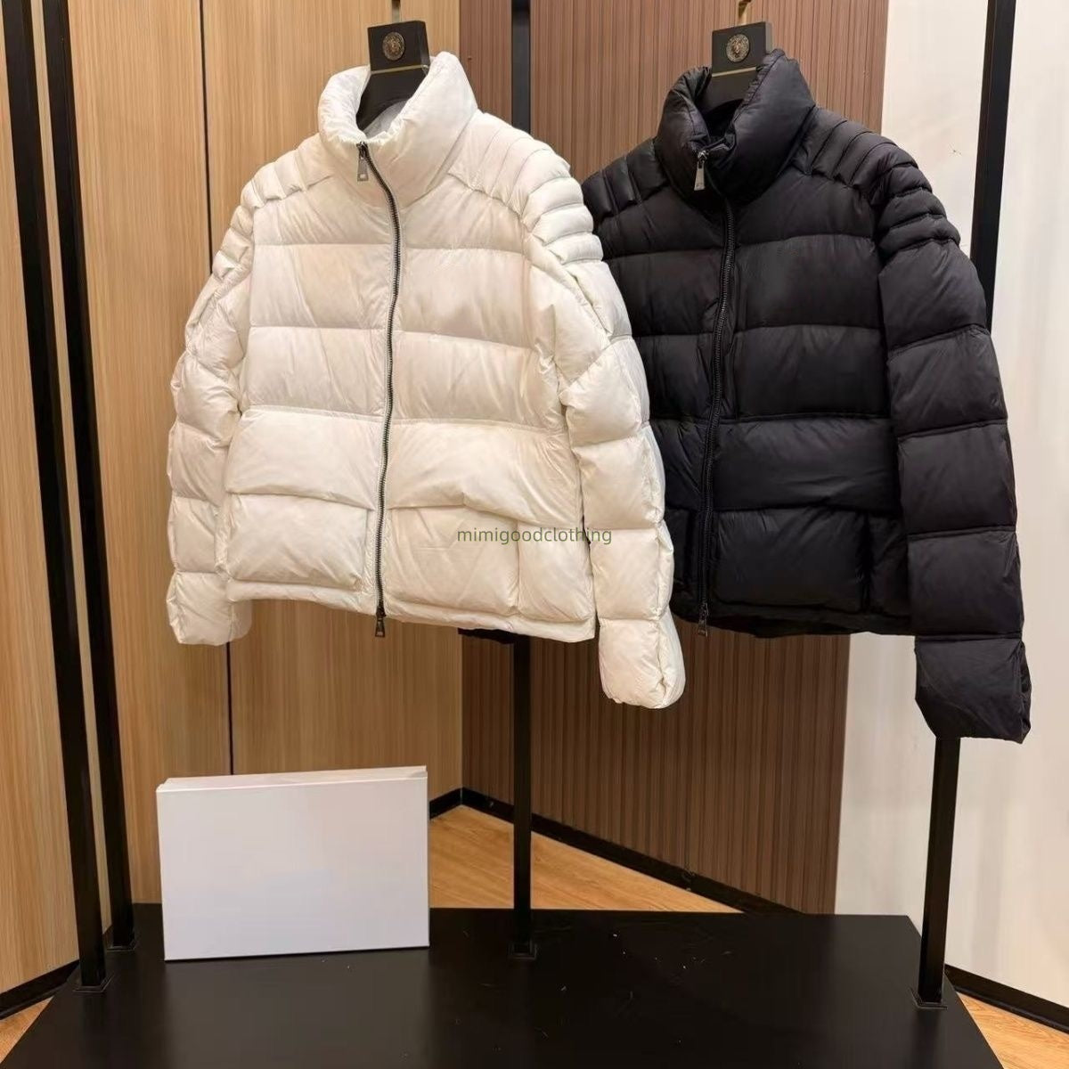 Winter Mens Down Parkas designer women 3D Warm Stand Collar Twill Outerwear Parkas Jackets Top Quality S-XL