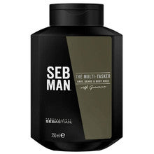 Sebastian professional SEB MAN The Multitasker Shampoo for hair, beard and body - 250ml