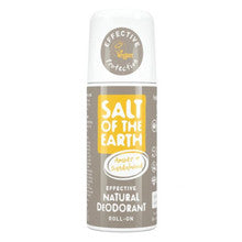 Přírodní roll-on deodorant Salt-of-the-Earth Amber Sandalwood s ambrou a santalovým dřevem - 75ml