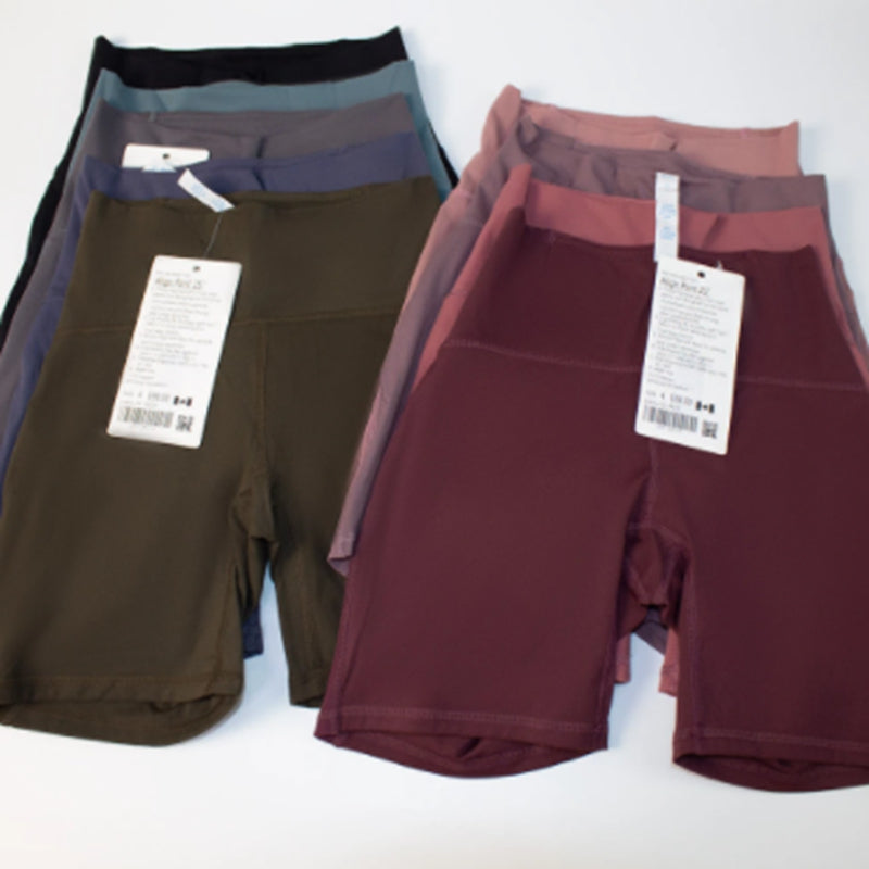 Women&#039;s Yoga Pants sports shorts trend tight high waist gym exercise running cycling quick-drying breathable yoga shorts clothing fitness Lu-01