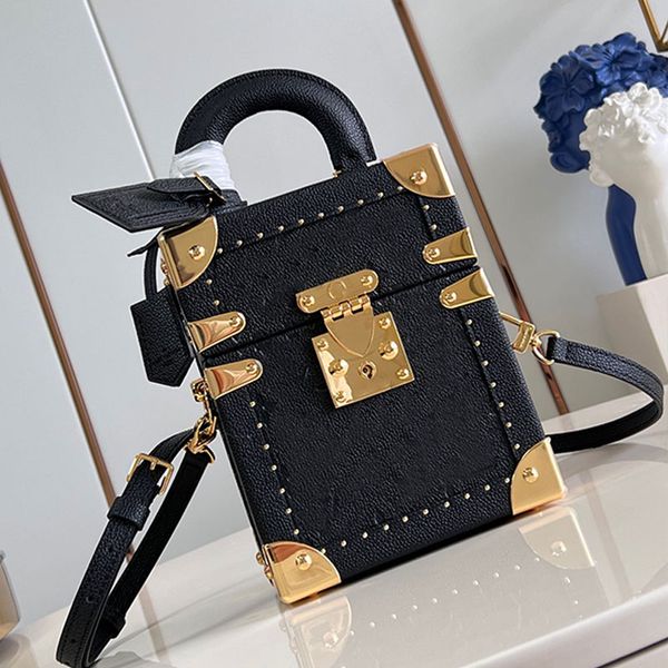 Camera Box Tote Bag Designer Bag Luxury Bag Hard Trunk Bag Valisette Tresor Jewelry Crossbody Handbags Expensive Top Mirror Quality Lady Sho