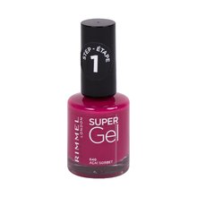 Rimmel Super Gel STEP1 - Gel nail polish 12 ml 046 Zest Of Friends
