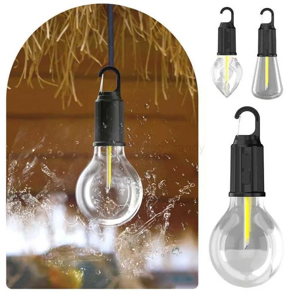Portable Bright Camping Tent Led Light Bulb Outdoor Battery Bbq Emergency Lantern Lamp Light Waterproof Lights Hanging Camp N9g8B240731