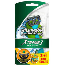 Wilkinson sword Xtreme3 Sensitive (4 pièces) - Rasoir jetable pour homme