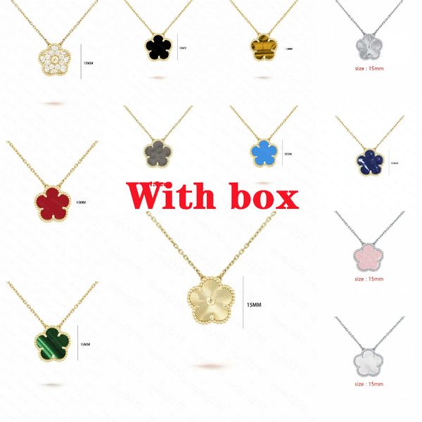 necklace jewelry necklaces 15mm 18K Gold Plated Elegant design designer necklace designer jewelry Various color options jewellery necklaces