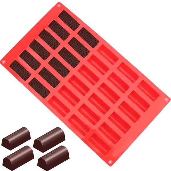 Candy Bakeware Chocolate Desserts Cakes Mod Cake Mold Non-Stick DIY Baking Tools Cube Mold 30 Holes Silicone Z250116