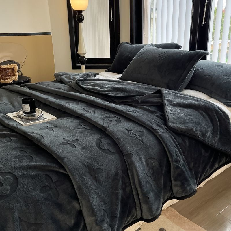 Designer Blankets Cashmere Blanket Bedding Rug Christmas Wool Soft Home Textiles Supplies Letter Blanket Comforters Fleece Throw Blanket Winter