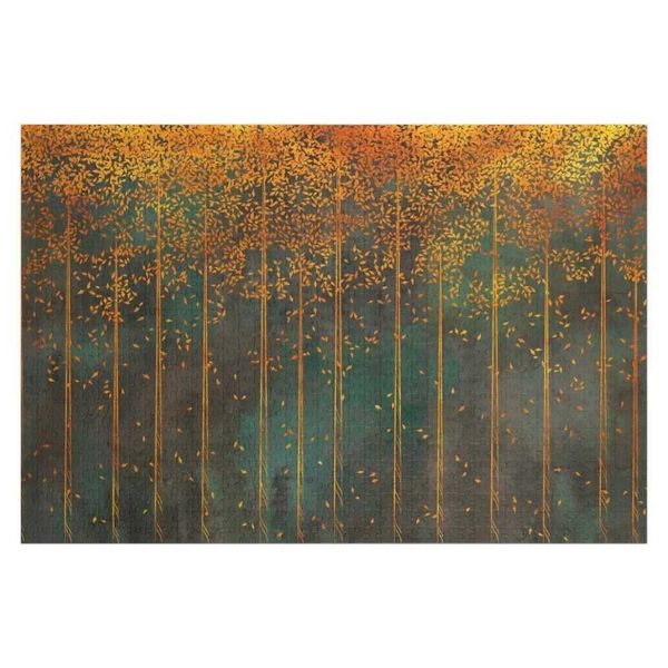 Copper Birch Jigsaw Puzzle Woods For Adults Personalized Gift Married PuzzleM240817