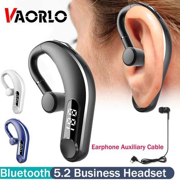 nes 5.2 Bluetooth Earphones Long Battery Life Wireless Earphones Handheld Sports Earphones with Microphone and LED Display Screen CL250110