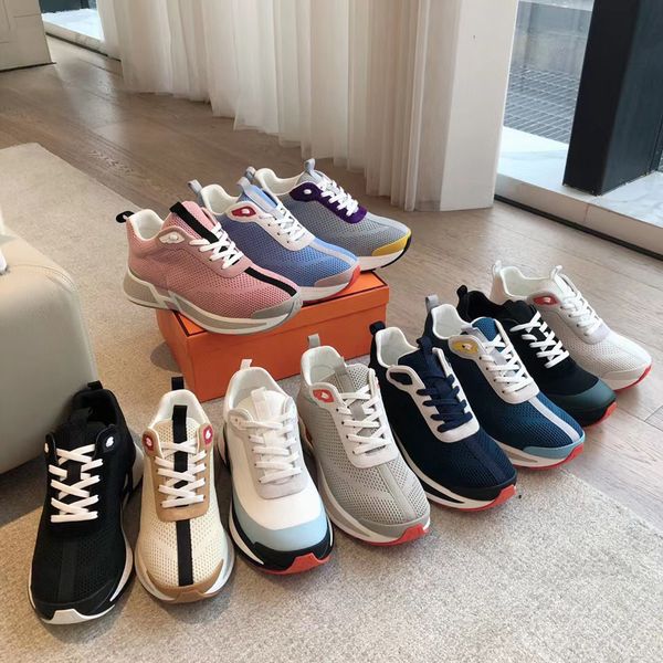 Designer Shoes Giga sneaker fashion Men Women Casual Shoes luxury leather Mesh Platform increase outdoors high-quality Shoes Size 35-46