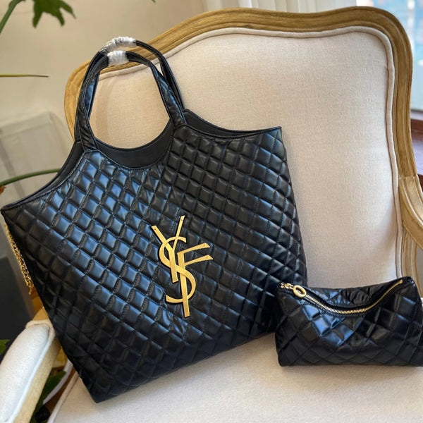 Designer Bag Tote Bag Shoulder Bag Wallet Ladies Classic Gold Label Leather Soft Grain Cowhide Tramp Black Handbag Crossbody Large Shopping Bag Luxu