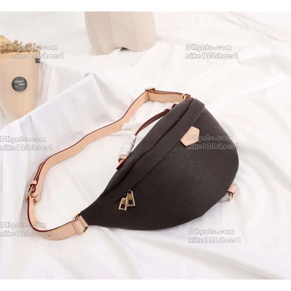 10A Designers Classic Bumbag running belt bag Cross Body handbag Women Men brown leather Fashion zipper Shoulder Bags chest Fanny Pack Bum W