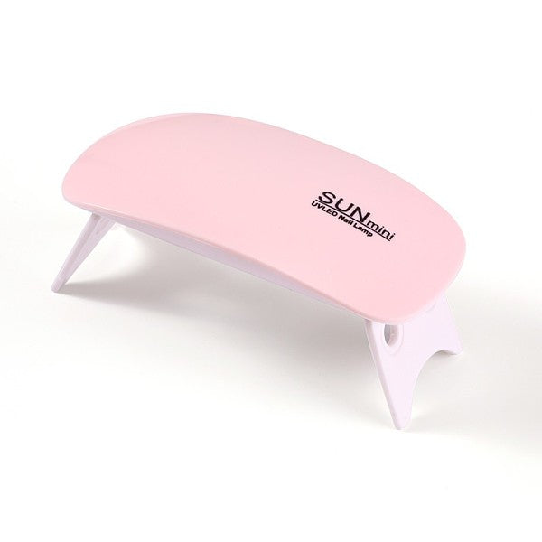 6w nail dryer portatile in plastica