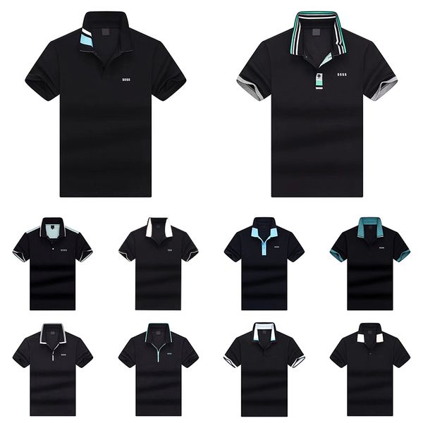 Luxury Designer Polo Shirt for Men - High Quality Fashion T-shirt with Polo Collar, Breathable Fabric, Perfect for Summer Business