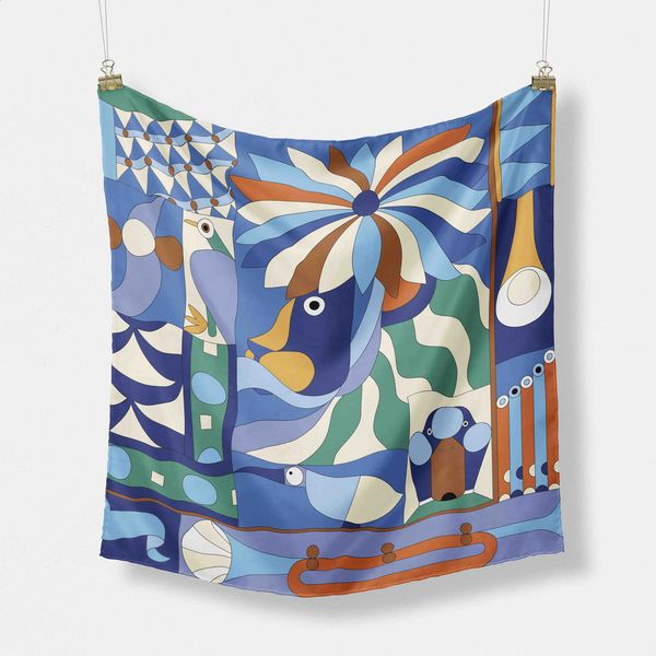 Foulard Silk Shawl Square Scarf for Women Satin Hijab Fashion Wraps Neckerchief Female Hair Bands Ribbon Headband 250117