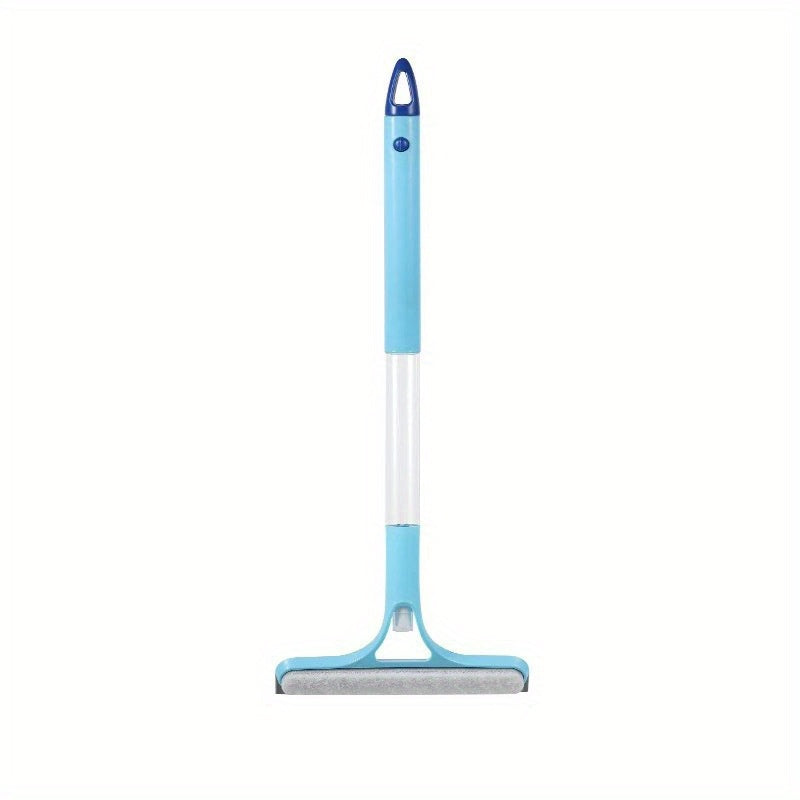 TEMU New Brush Water Spray Glass Scraper Use Four-in-one Squeegee Cleaning Tool Dual-sided Window Wiper