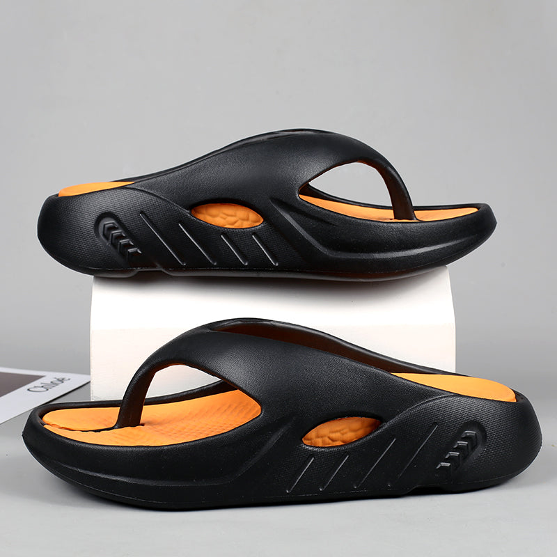 New Men&#039;s Flip Flops Outdoor Indoor Slippers Comfortable Slides Men Beach Sandals Non-slip Home Men Women Slippers Flip Flops