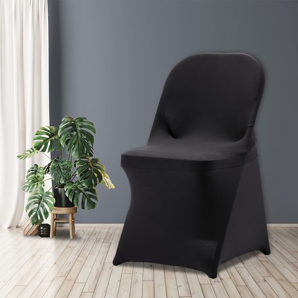 30 pcs 30-Piece Stretch Spandex Chair Covers Weddings Parties and Dining Universal Washable Slipcovers for Kitchen Chairs ph622 C4